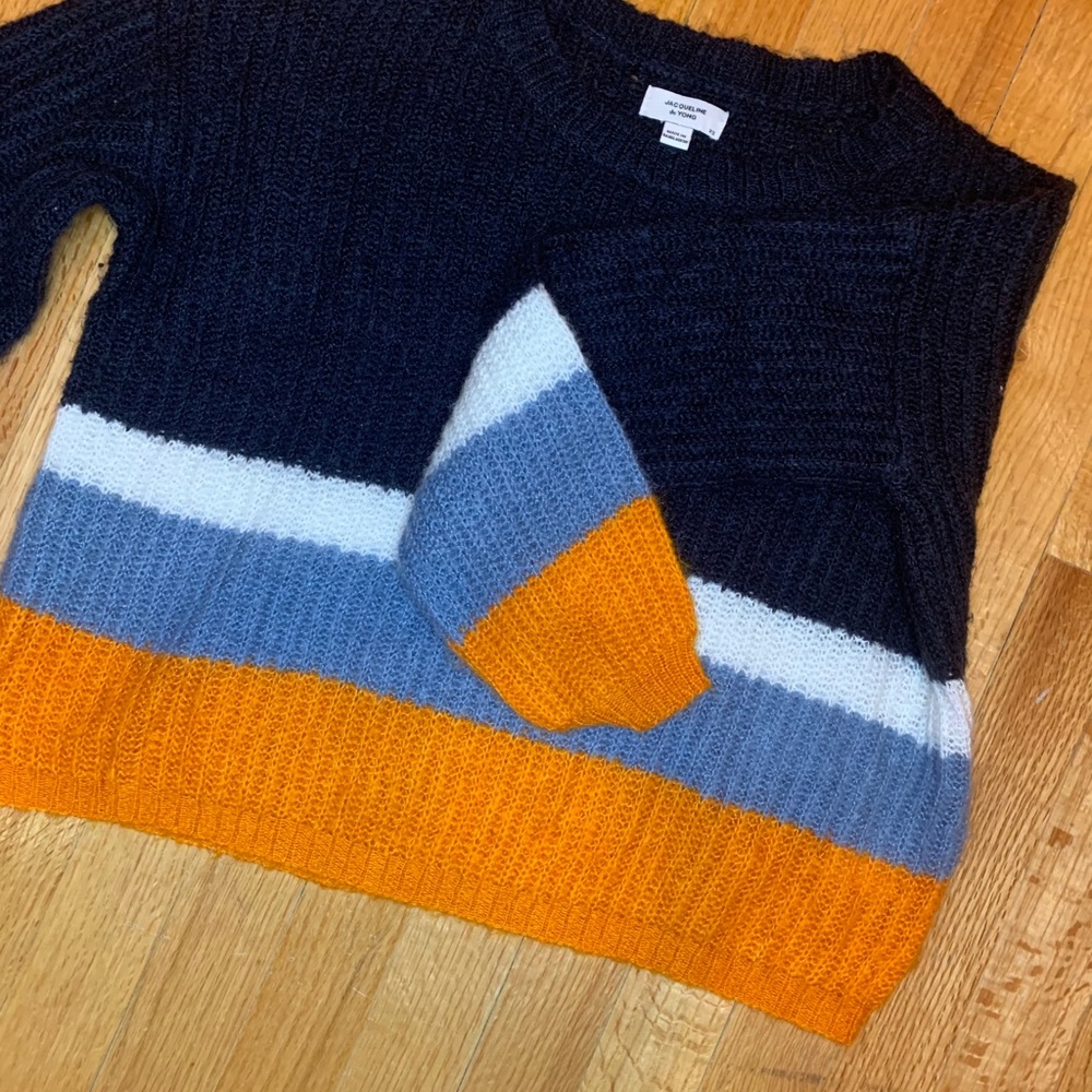 Jacqueline de Young Color Block Sweater - Picture 6 of 7